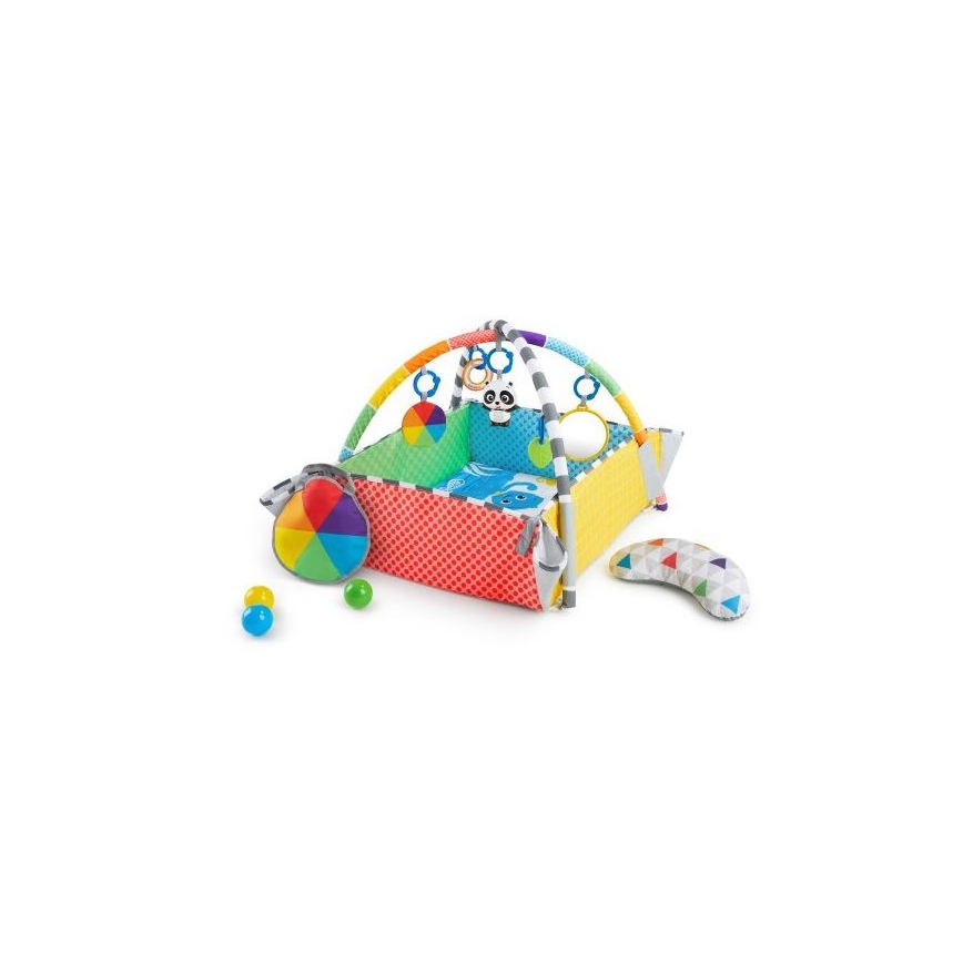Baby Einstein - Detská hracia deka 5v1 PATCH'S COLOR PLAYSPACE 3xAAA