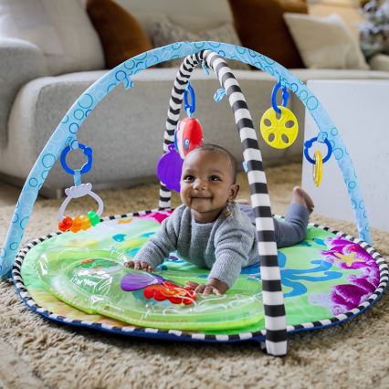 Baby Einstein - Detská hracia deka s vodnou podložkou 2v1 SEA FLOOR EXPLORERS