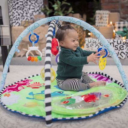Baby Einstein - Detská hracia deka s vodnou podložkou 2v1 SEA FLOOR EXPLORERS