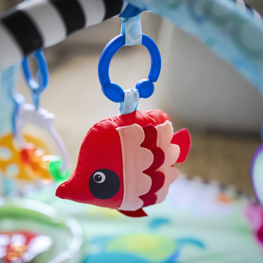 Baby Einstein - Detská hracia deka s vodnou podložkou 2v1 SEA FLOOR EXPLORERS