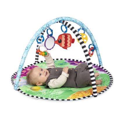 Baby Einstein - Detská hracia deka s vodnou podložkou 2v1 SEA FLOOR EXPLORERS