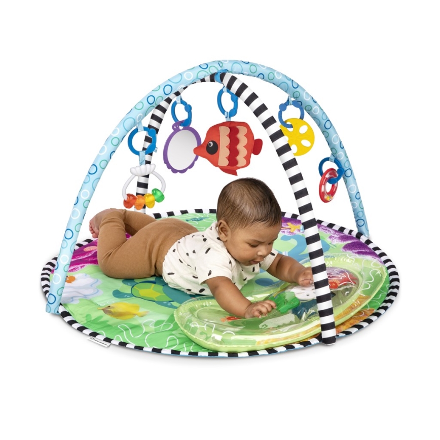 Baby Einstein - Detská hracia deka s vodnou podložkou 2v1 SEA FLOOR EXPLORERS