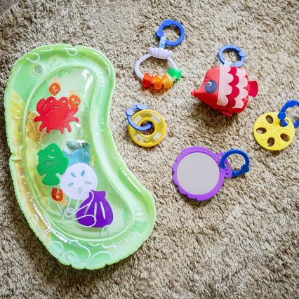 Baby Einstein - Detská hracia deka s vodnou podložkou 2v1 SEA FLOOR EXPLORERS