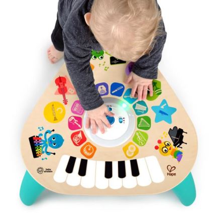 Baby Einstein - Detský aktívny hudobný stolík MAGIC TOUCH HAPE 3xAA