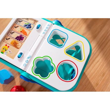 Baby Einstein - Detský interaktívny nákupný košík MAGIC TOUCH HAPE 3xAAA