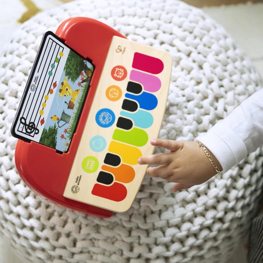 Baby Einstein - Drevený hudobný klavír MAGIC TOUCH 3xAA