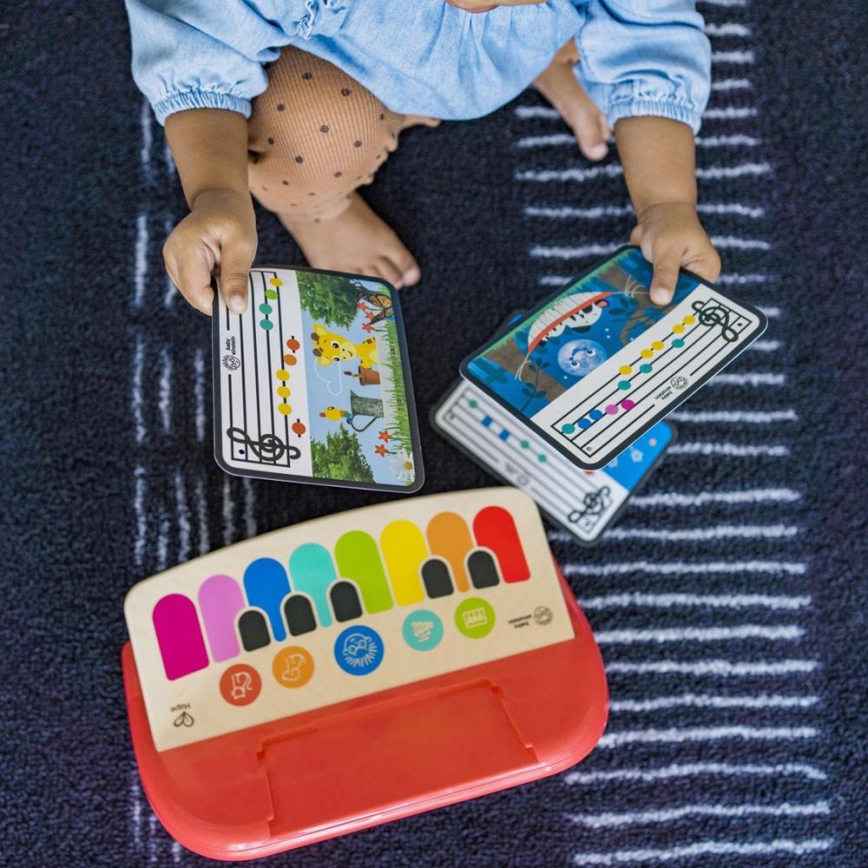 Baby Einstein - Drevený hudobný klavír MAGIC TOUCH 3xAA