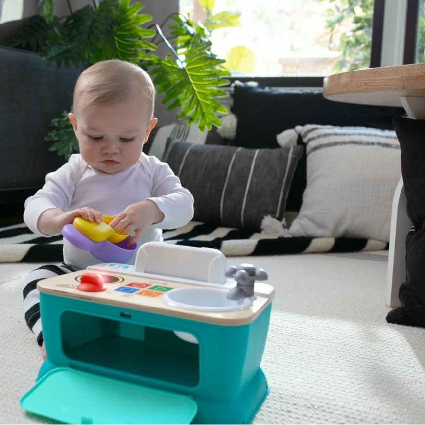 Baby Einstein - hudobná hračka MAGIC TOUCH kuchynka 3× AA