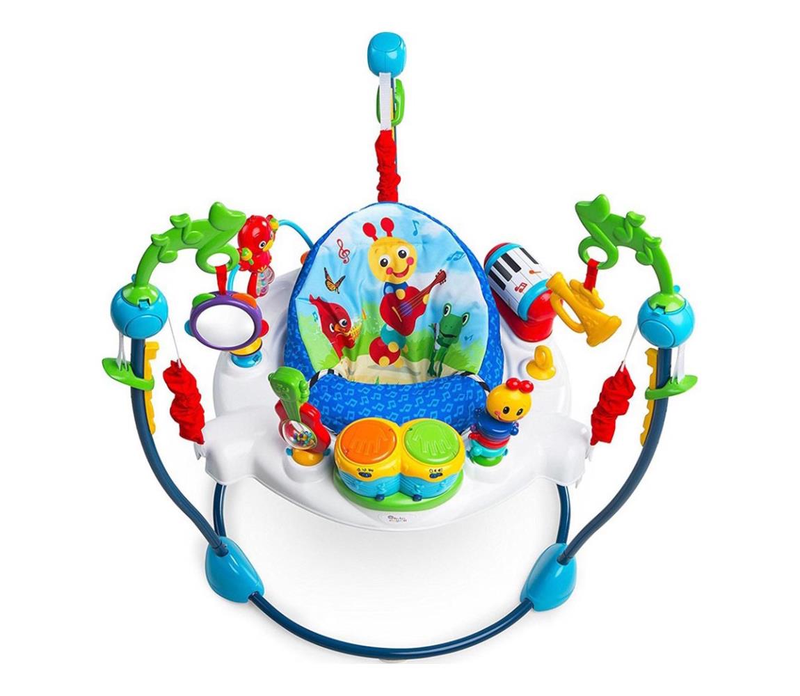 Baby Einstein - Skákadlo 2v1 NEIGHBORHOOD SYMPHONY 3xAA 10504-1