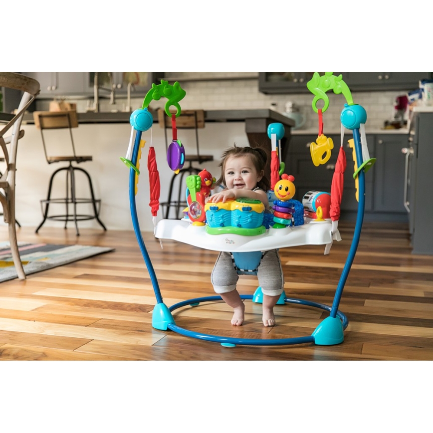 Baby Einstein - Skákadlo 2v1 NEIGHBORHOOD SYMPHONY 3xAA