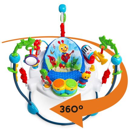 Baby Einstein - Skákadlo 2v1 NEIGHBORHOOD SYMPHONY 3xAA