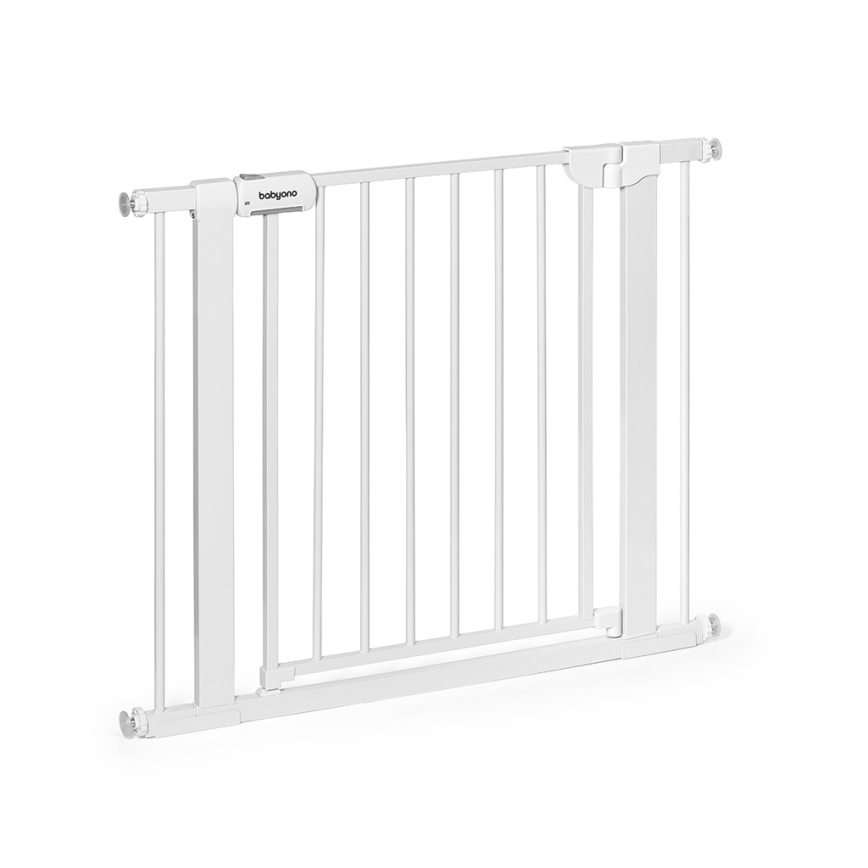 BabyOno - Bezpečnostná bránka 75-96 cm biela