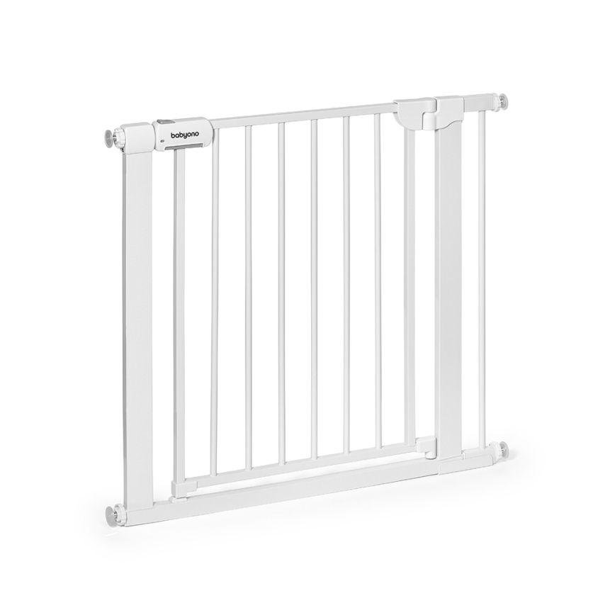 BabyOno - Bezpečnostná bránka 75-96 cm biela