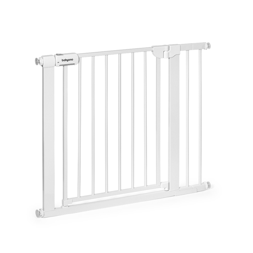 BabyOno - Bezpečnostná bránka 75-96 cm biela