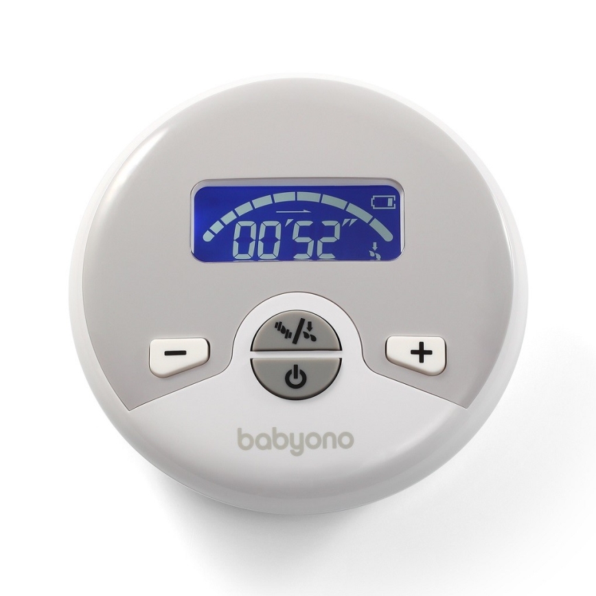 BabyOno - Odsávačka materského mlieka elektronická Nurse Pro 4xAA/6V 1000 mAh
