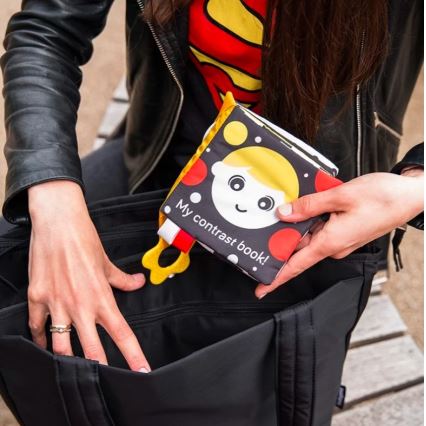 BabyOno - Prebaľovacia taška na kočík Best Time Ever čierna