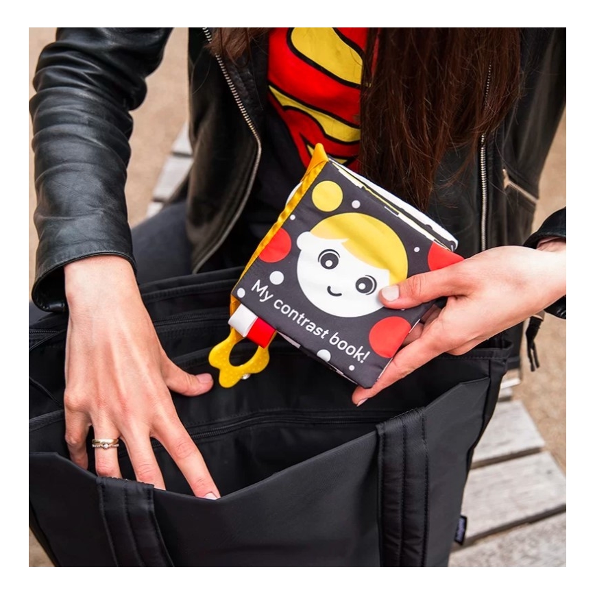 BabyOno - Prebaľovacia taška na kočík Best Time Ever čierna