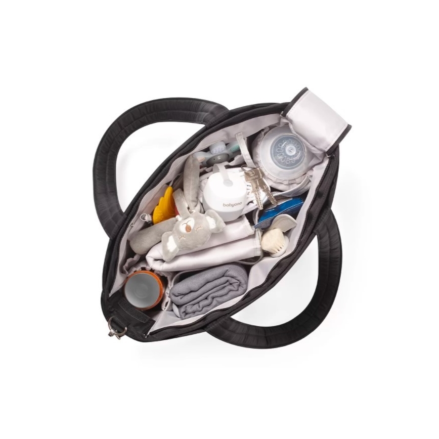 BabyOno - Prebaľovacia taška na kočík Best Time Ever čierna