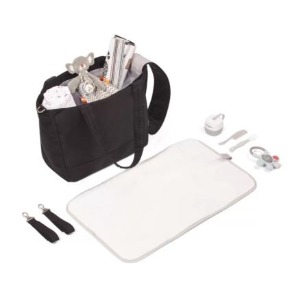 BabyOno - Prebaľovacia taška na kočík Best Time Ever čierna