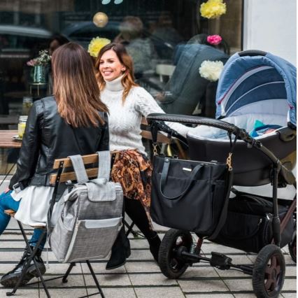 BabyOno - Prebaľovacia taška na kočík Coco čierna