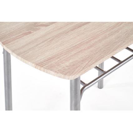 Balkónová zostava LANCE 82x50 cm kov/dub sonoma