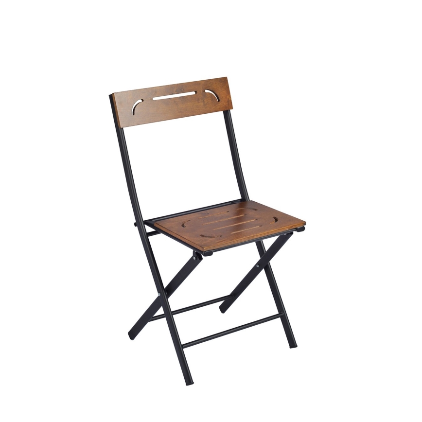 Balkónový set drevo/kov