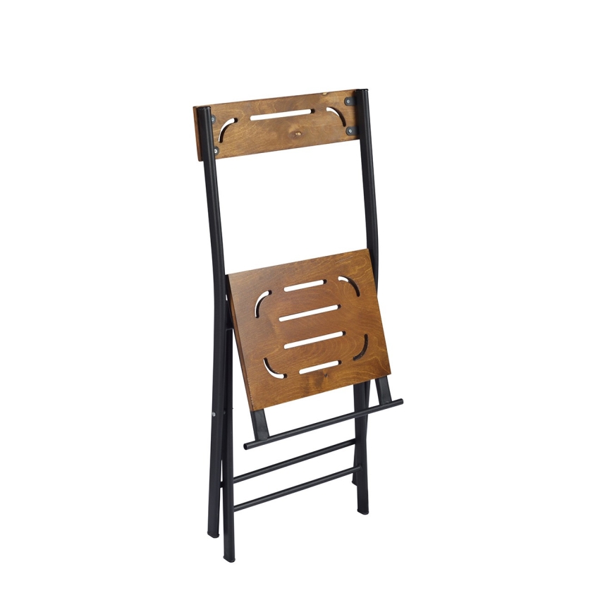 Balkónový set drevo/kov