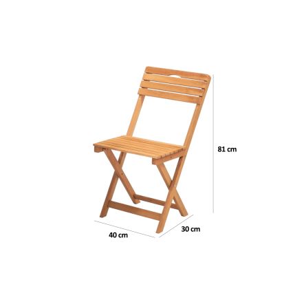 Balkónový set s vankúšmi buk
