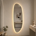 Baltica Design - LED kúpeľňové nástenné zrkadlo s podsvietením STONE FLUID LED/15W/230V 2700K 155x50 cm IP65