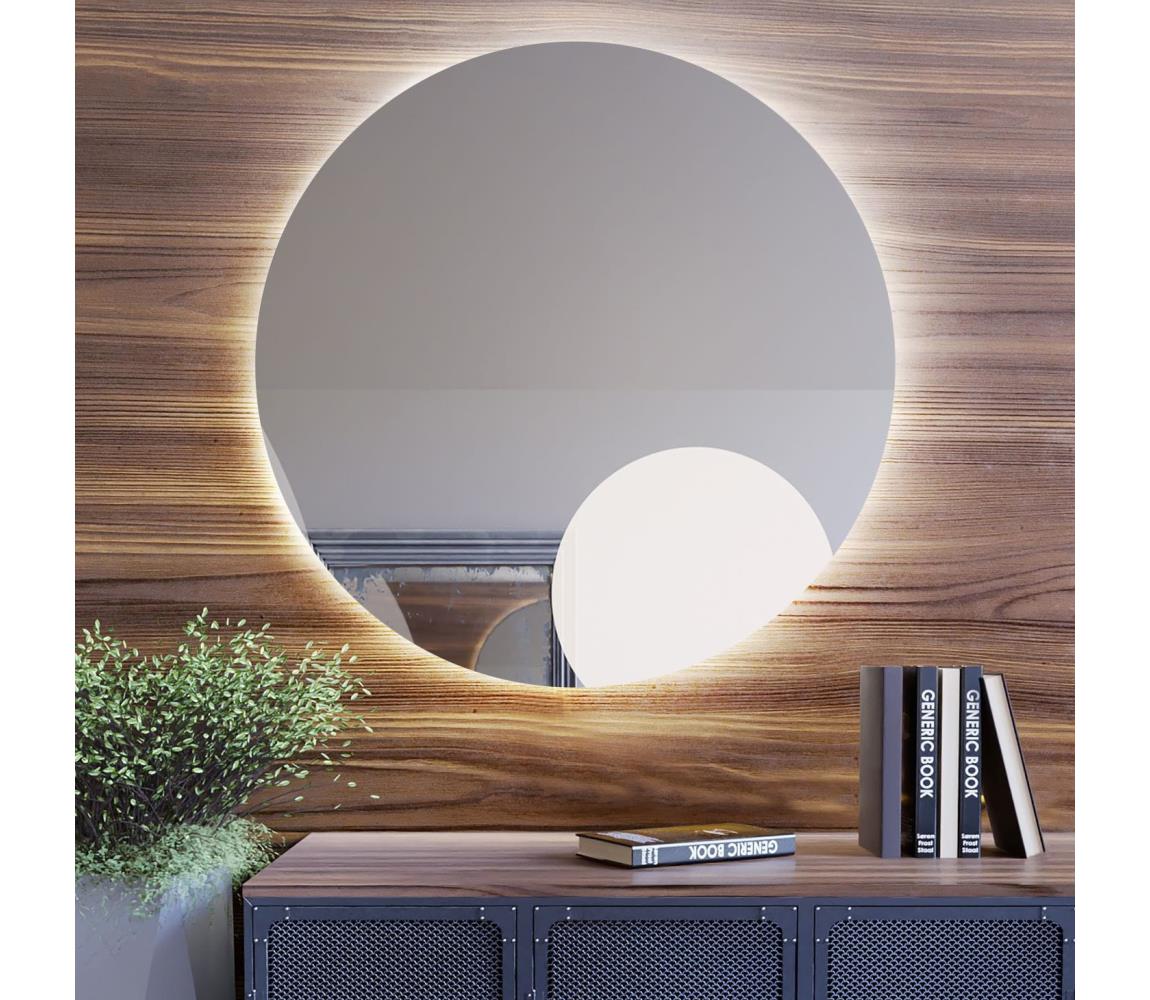 Baltica Design - LED kúpeľňové zrkadlo BRIGHT s podsvietením, 15 W/230 V, 4500 K, priemer 60 cm, IP65 Bright No edges 60 neutral