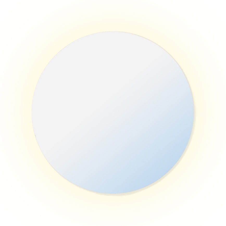 Baltica Design - LED kúpeľňové nástenné zrkadlo s podsvietením BRIGHT LED/15W/230V 4500K pr. 60 cm IP65
