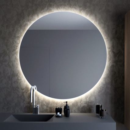 Baltica Design - LED kúpeľňové nástenné zrkadlo s podsvietením BRIGHT LED/15W/230V 4500K pr. 60 cm IP65
