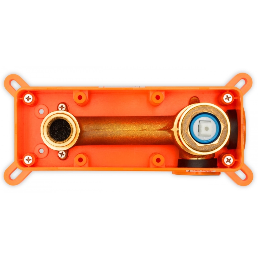 BAT-B0969 - Umývadlová batéria pre podomietkovú montáž LUNGO, matná čierna