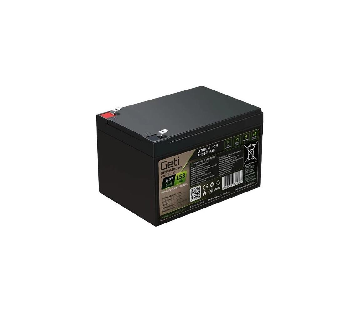 Geti Batéria LiFePO4 12,8 V/12 Ah 04250911