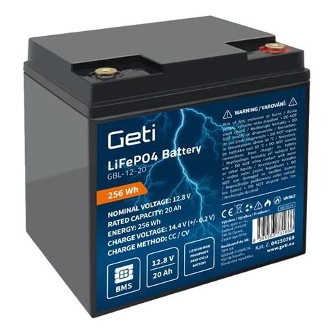 Batéria LiFePO4 12,8 V/20 Ah