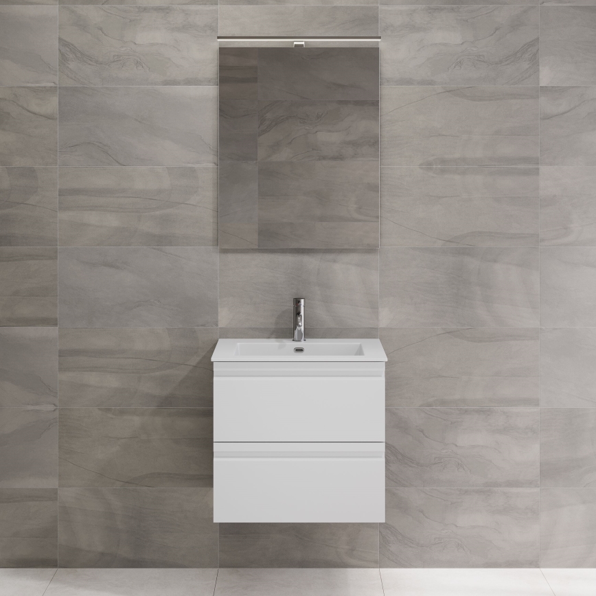 BATH DELUXE 01-060-01-58-00 - Kúpeľňové zrkadlo NORDBORG 60x75 cm