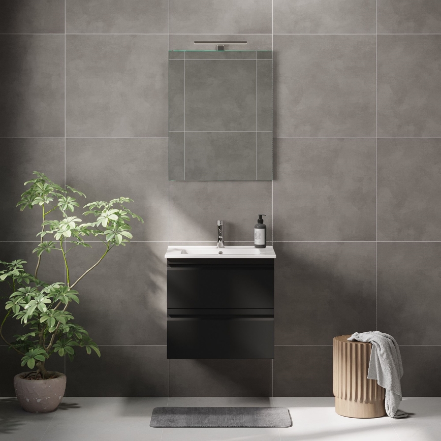 BATH DELUXE 01-060-01-58-00 - Kúpeľňové zrkadlo NORDBORG 60x75 cm