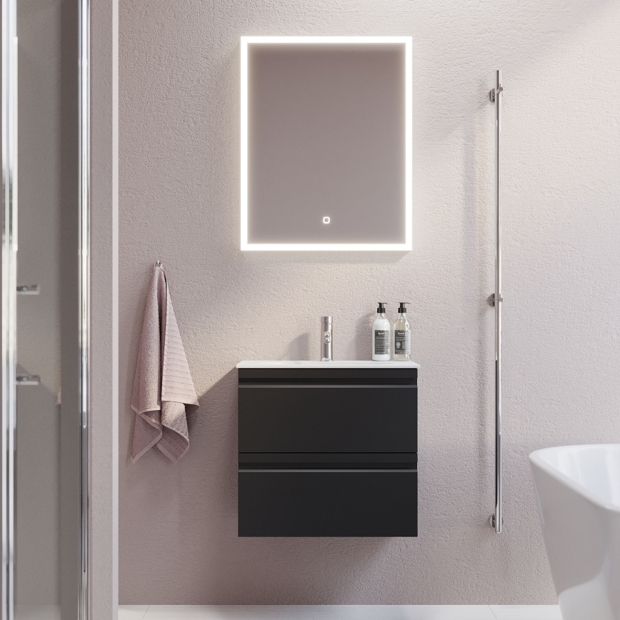 BATH DELUXE 01-060-07-58-00 - LED Kúpeľňové zrkadlo s podsvietením FORNAES LED/14,3W/230V IP44