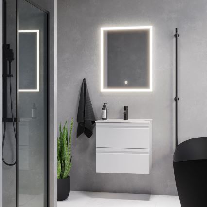 BATH DELUXE 01-060-07-58-00 - LED Kúpeľňové zrkadlo s podsvietením FORNAES LED/14,3W/230V IP44