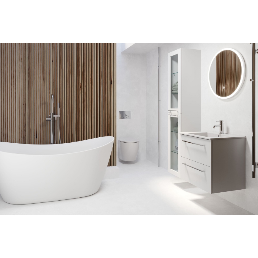 BATH DELUXE 01-060-08-58-00 - LED Kúpeľňové zrkadlo s podsvietením FORNAES LED/10,1W/230V IP44