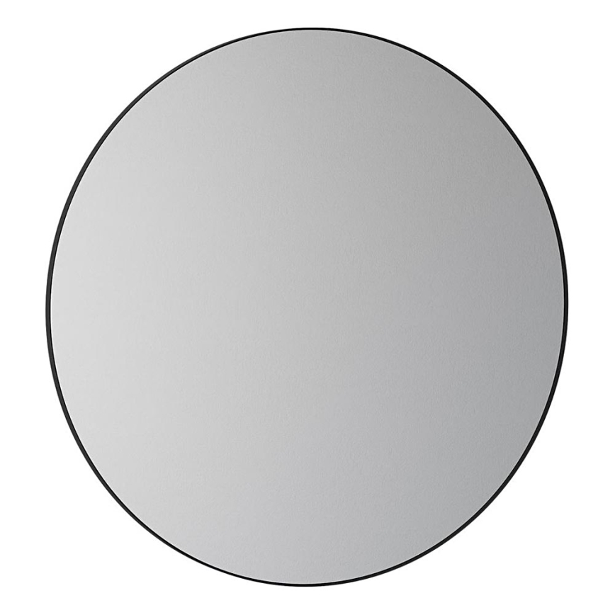 BATH DELUXE 01-060-09-02-00 - Kúpeľňové zrkadlo BORGSTED pr. 60 cm čierna