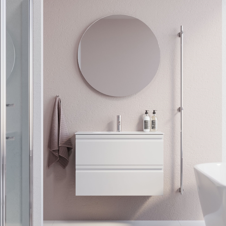 BATH DELUXE 01-080-00-58-00 - Kúpeľňové zrkadlo NORDBORG pr. 80 cm