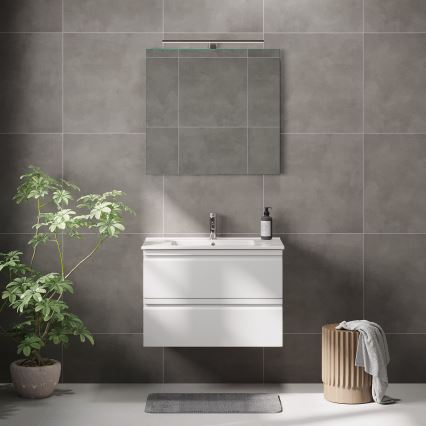 BATH DELUXE 01-080-01-58-00 - Kúpeľňové zrkadlo NORDBORG 80x75 cm