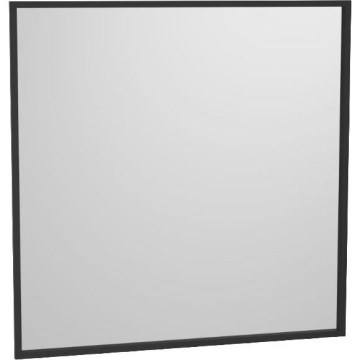 BATH DELUXE 01-080-05-02-00 - Kúpeľňové zrkadlo BORGSTED 80x80 cm čierna