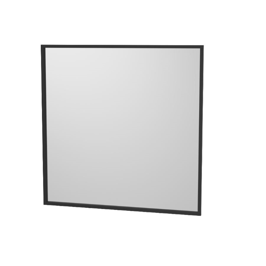 BATH DELUXE 01-080-05-02-00 - Kúpeľňové zrkadlo BORGSTED 80x80 cm čierna