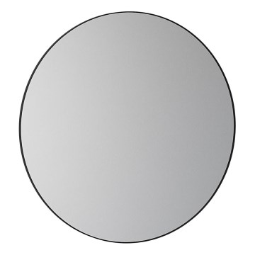 BATH DELUXE 01-080-09-02-00 - Kúpeľňové zrkadlo BORGSTED pr. 80 cm čierna