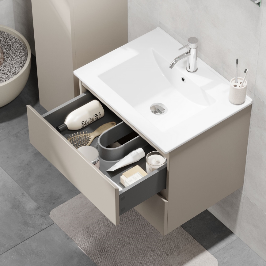 BATH DELUXE 03-060-63-29-01 - Kúpeľňová skrinka s umývadlom KENWOOD 61 cm marakesh