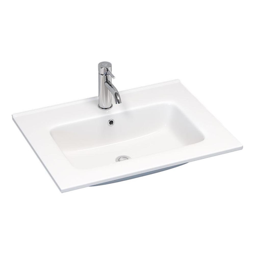 BATH DELUXE 06-060-27-11-00 - Zapustené umývadlo HYGE 61x46 cm keramika/biela