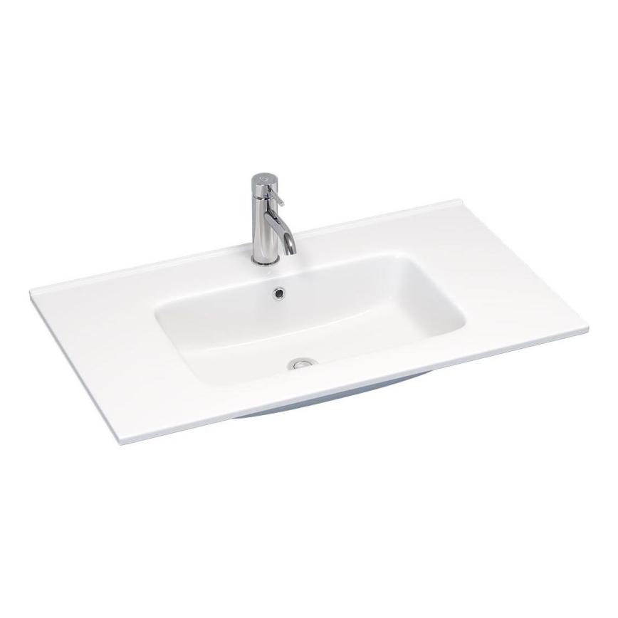 BATH DELUXE 06-080-27-11-00 - Zapustené umývadlo HYGE 81x46 cm keramika/biela