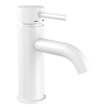 BATH DELUXE 28-005-01-01-04 - Umývadlová batéria DRAGOR 15,6 cm matná biela